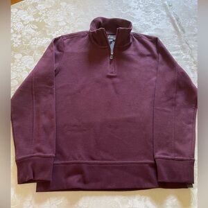 Eddie Bauer Quarter Zip Sweater